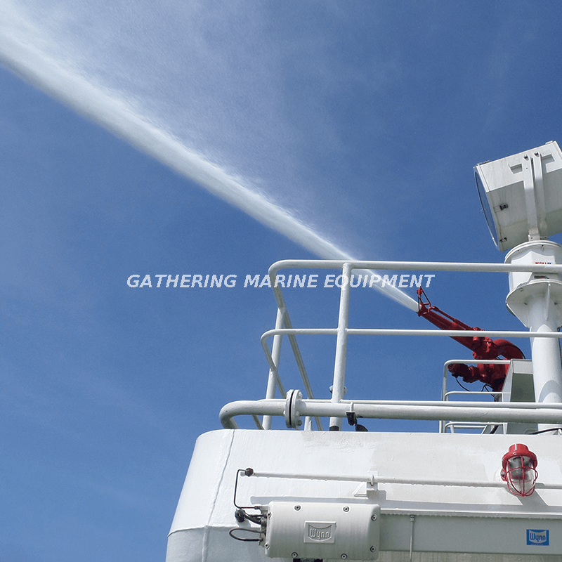 Sistema de extinción de incendios externo marino de 2400m3/h para barcos 
