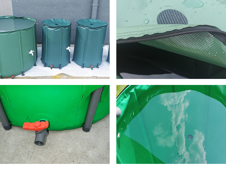 Barril de lluvia plegable16