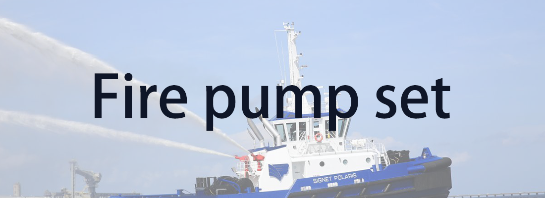 Conjunto de bomba contra incendios 5