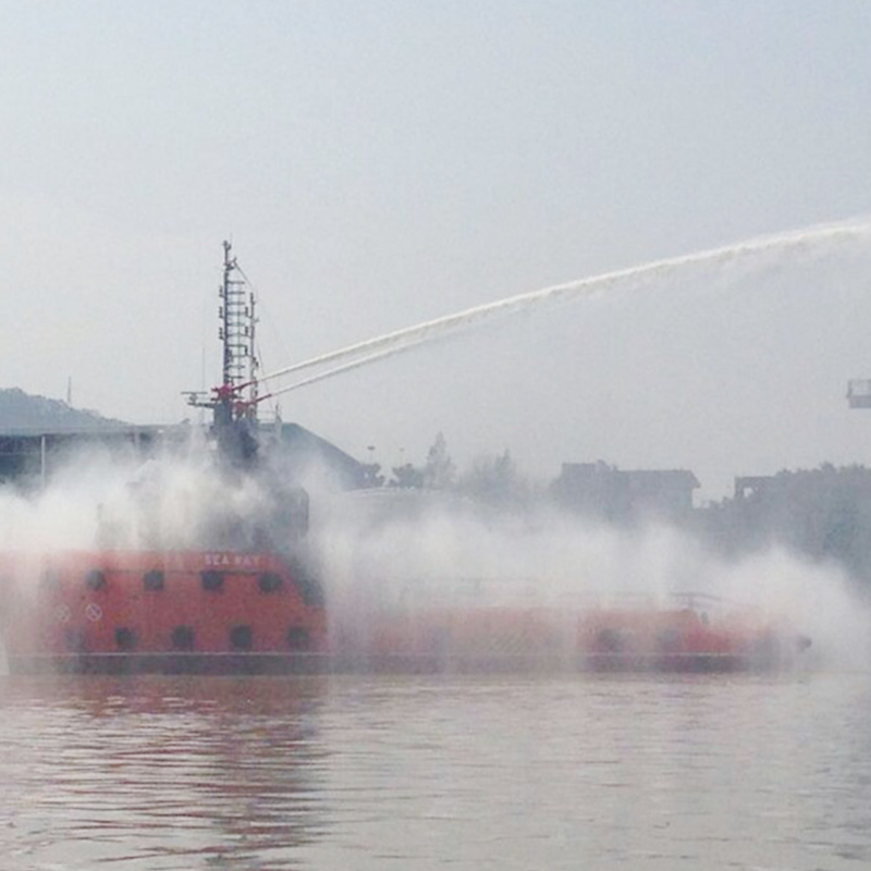 La importancia de los sistemas externos de protección contra incendios para los buques