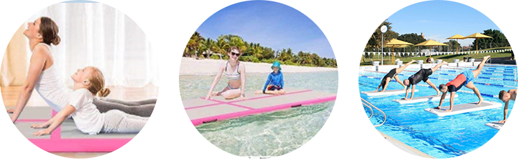 Estera de yoga inflable17