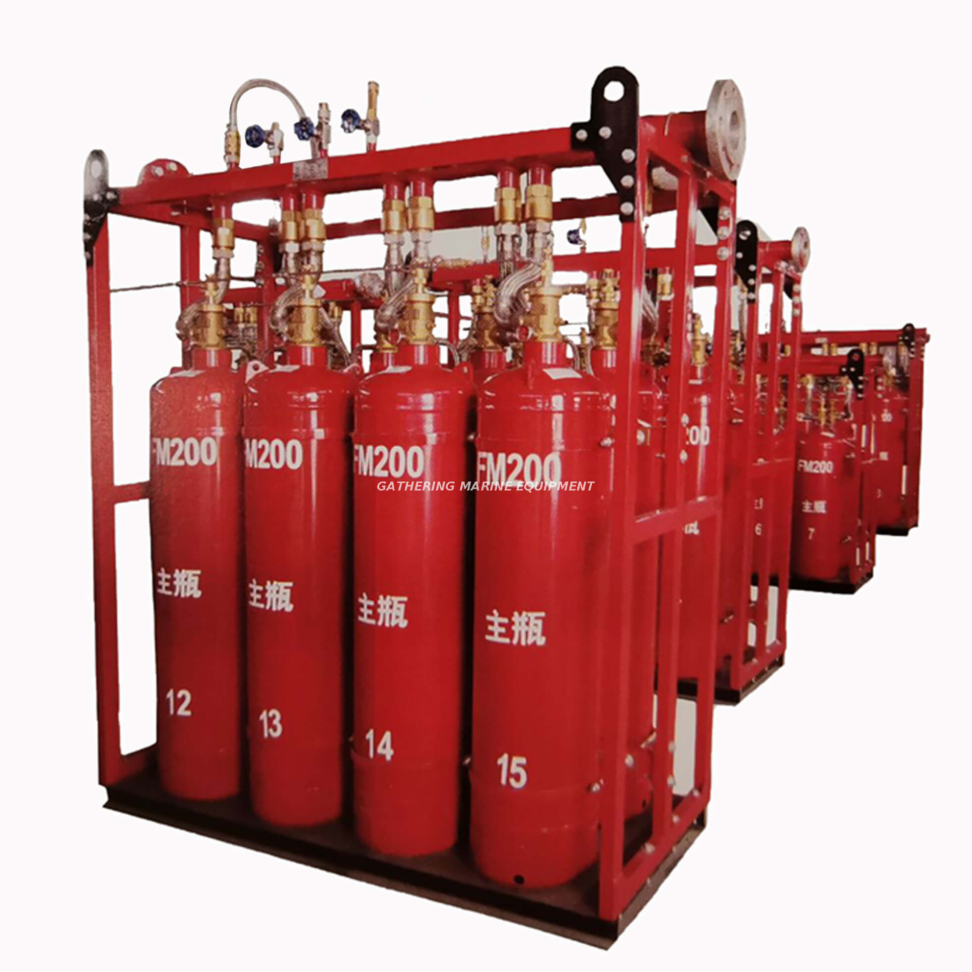 Sistema de supresión de gas HFC-227ea