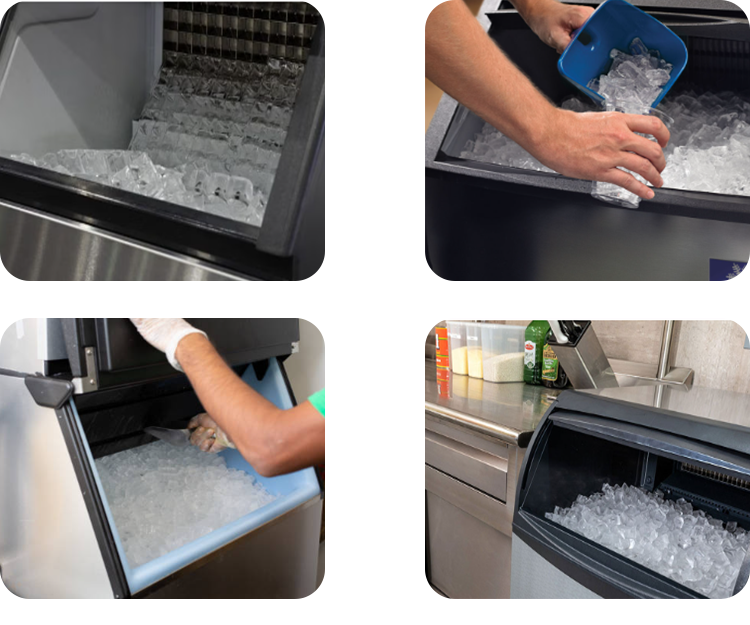 M&aacute;quina de hielo en cubitos 17