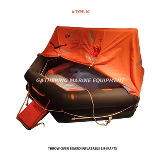 Equipo de emergencia marina Solas Un tipo de persona que tiene una persona inflable LifeRaft inflable de la vida inflable