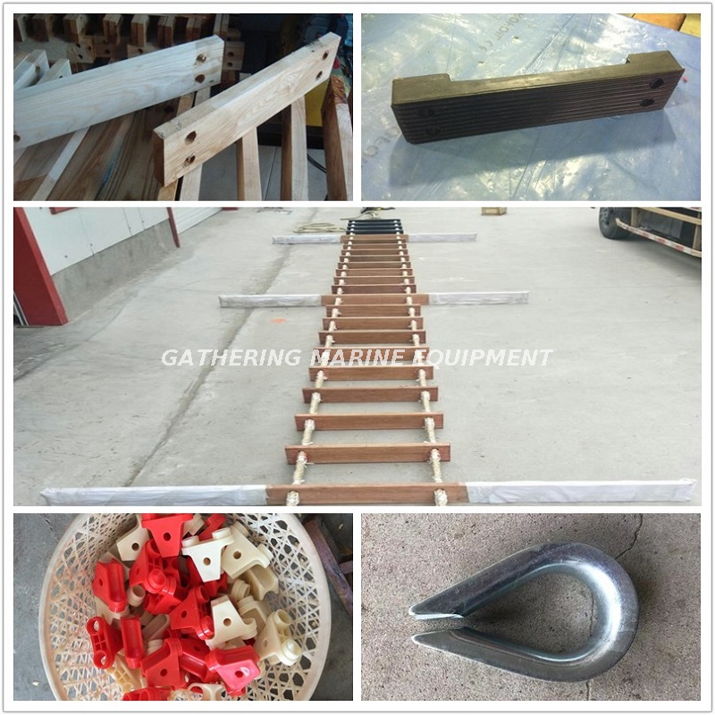 Escalera de piloto en barcos