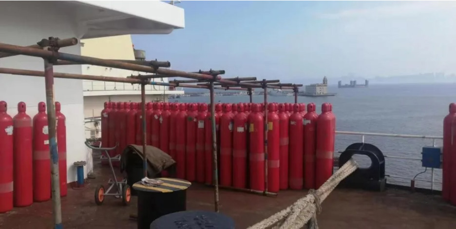 Sistema de CO2 contra incendios