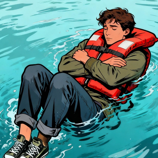 ¿Cómo sobrevivir en agua fría después de caerse?