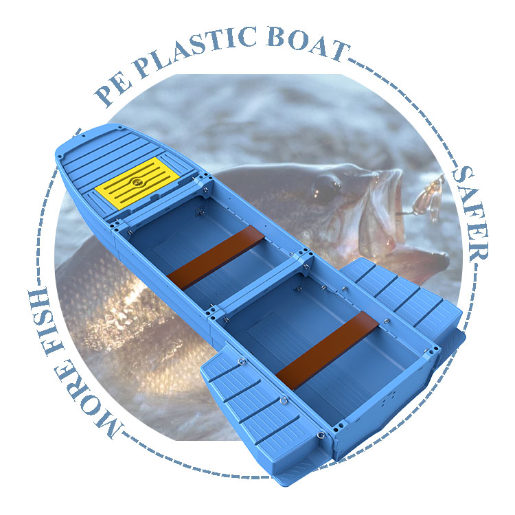 Barco de pl&aacute;stico de 3.3m