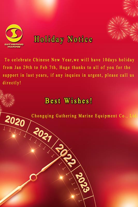 Aviso de vacaciones - Festival de Primavera