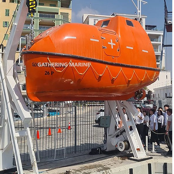 Sea Life Fortress: una breve introducción a los botes salvavidas completamente cerrados SOLAS