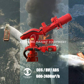 600-2400m³ Monitor de incendio para el sistema marino de lucha contra incendios externos FIFI con certificación CCS BV ABS