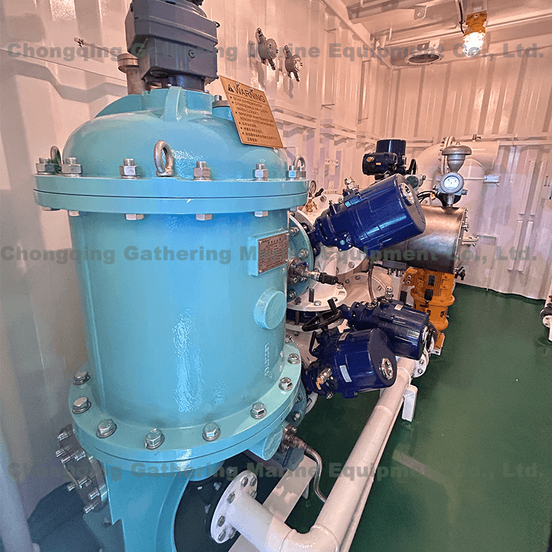 Sistema de tratamiento de agua de lastre 1