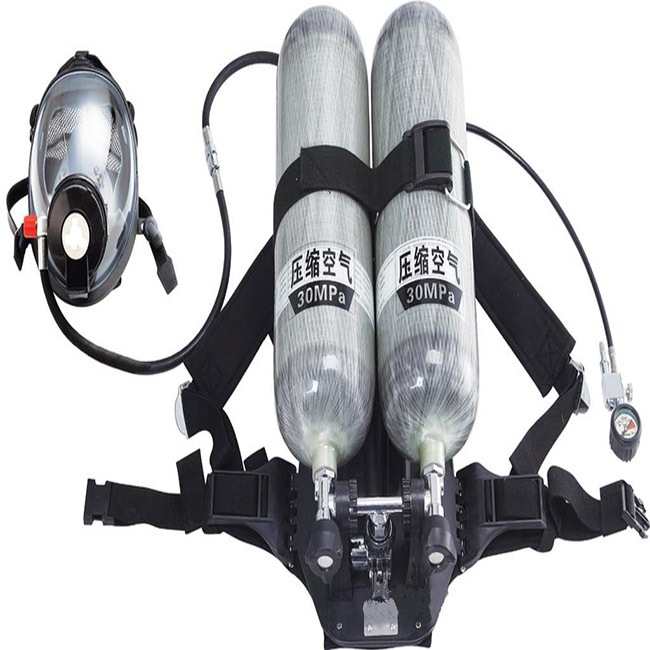 Cilindro de aire comprimido de 5L / 6L / 6.8L para aparatos de respiración de aire Aparato de respiración autónoma