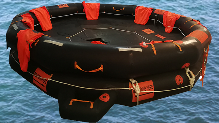 Balsa salvavidas abierta19