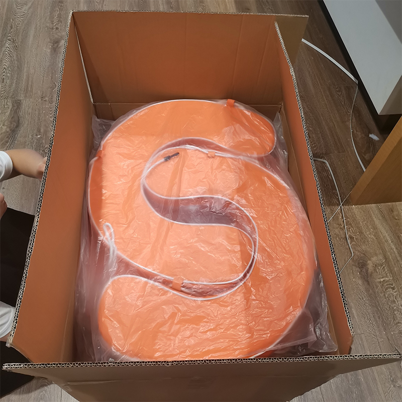 Aro salvavidas naranja