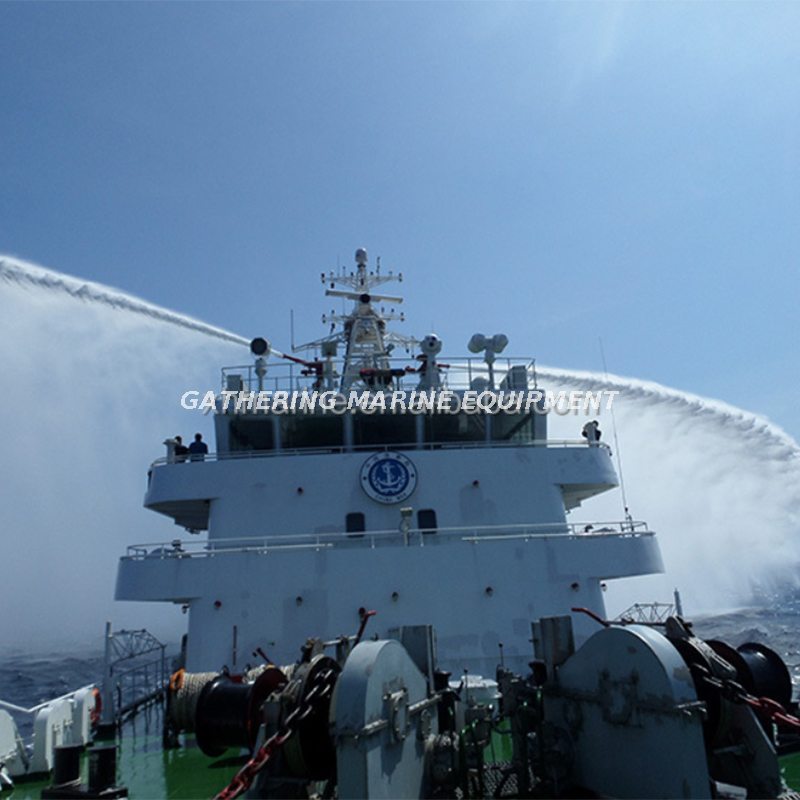 Sistema de extinción de incendios para buques marinos Monitor de agua contra incendios FiFi