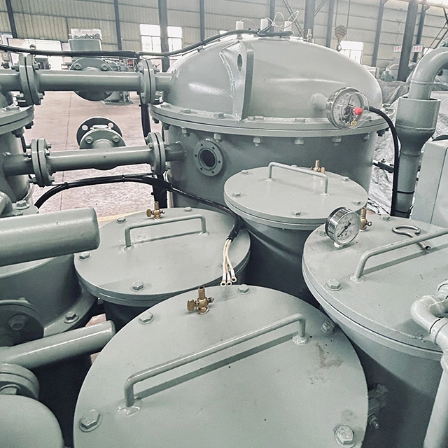 ¿Cómo determinar si el elemento fusionado de un dispositivo de separación marina de petróleo-agua debe ser reemplazado?