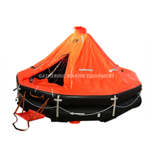 Davit lanzó balsa salvavidas inflable