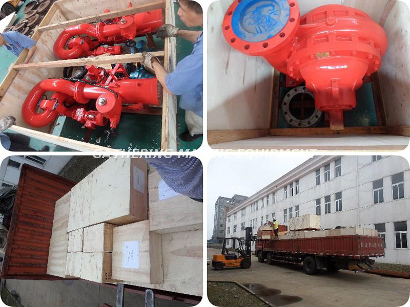 Sistema de lucha contra incendios marinos externos