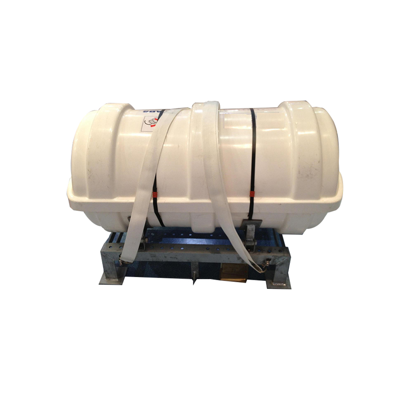 Contenedor de balsa salvavidas