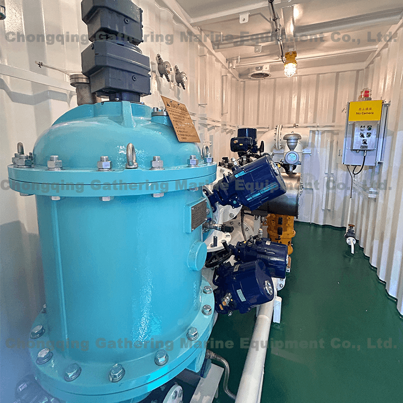 Sistema de tratamiento de agua de lastre 6