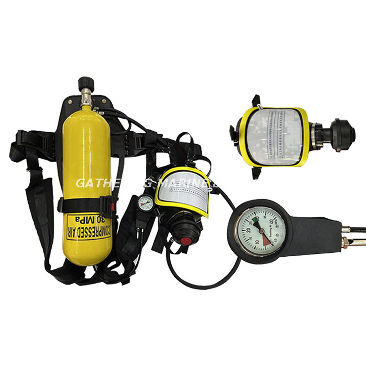 Cilindro de aire comprimido de 5L / 6L / 6.8L para aparatos de respiración de aire Aparato de respiración autónoma