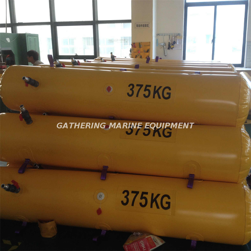 Bolsas de agua para prueba de botes salvavidas Bolsa de peso cerrada para inspección de botes de rescate y pasarelas