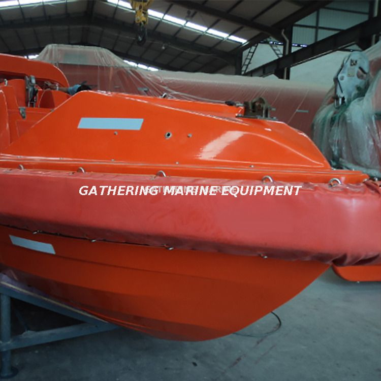 Fibra de vidrio frc Solas Barco de rescate rápido para 6 ~ 15 personas