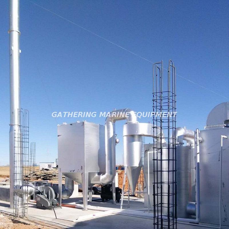 Incinerador de doble c&aacute;mara