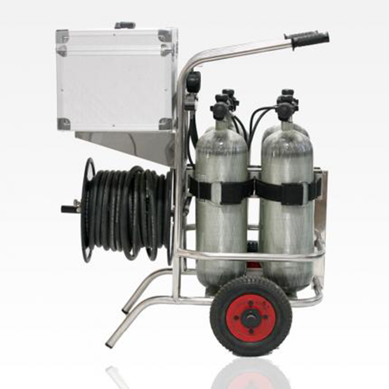 Aparato de respiración de aire de tubo largo